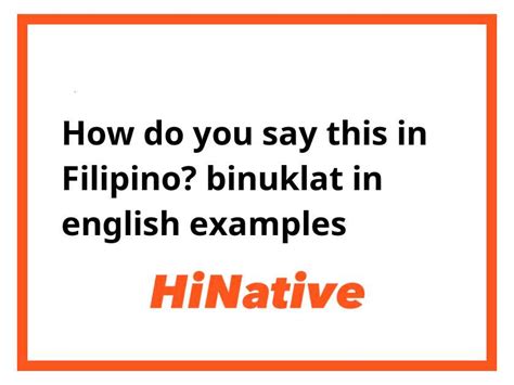 binuklat in english